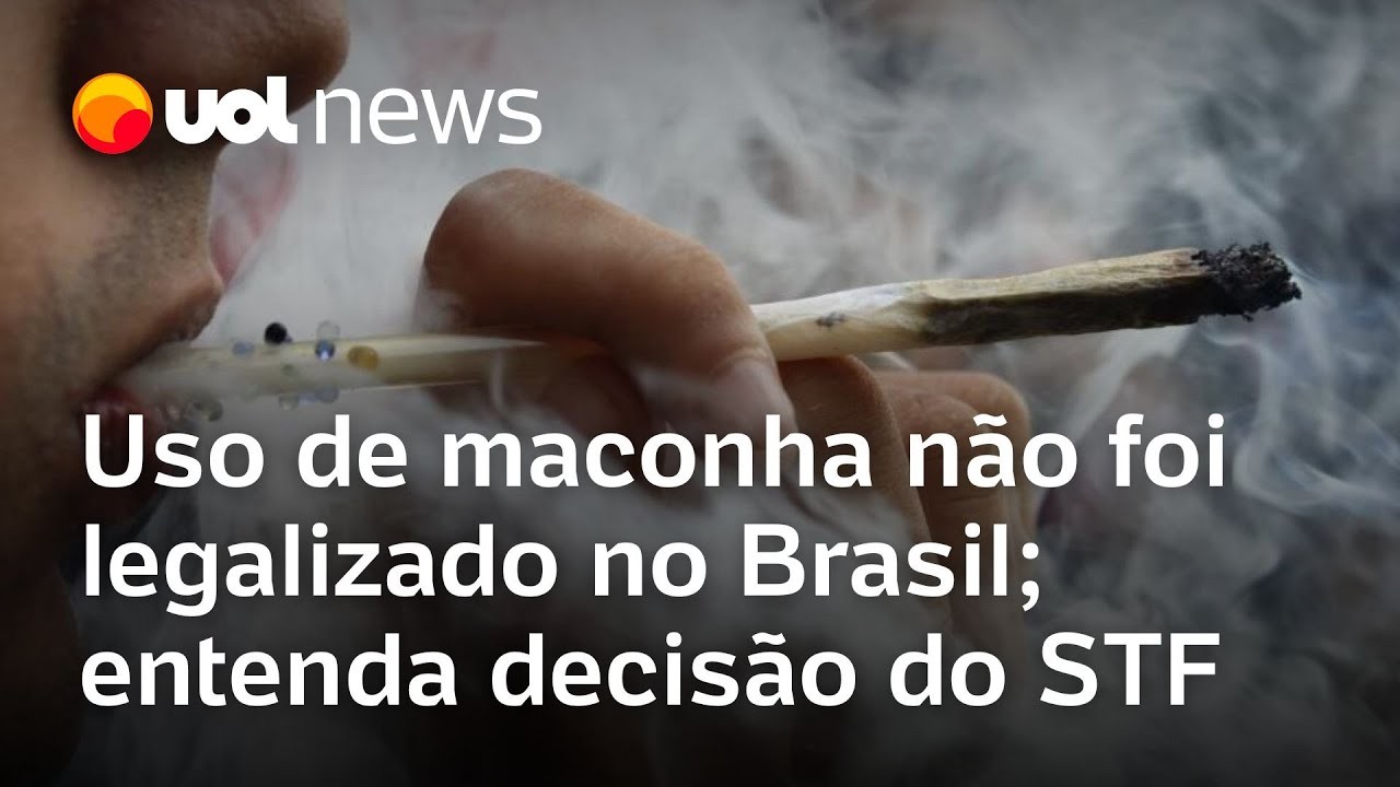 STF define porte de maconha até 40g como infração administrativa