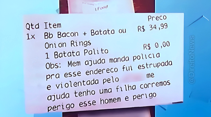 Pedido de ajuda por delivery resulta em prisão por estupro em Curitiba