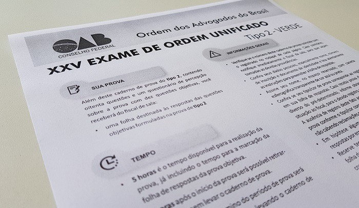 Exame de Ordem cobra peça sem respaldo legal e gera críticas no meio jurídico